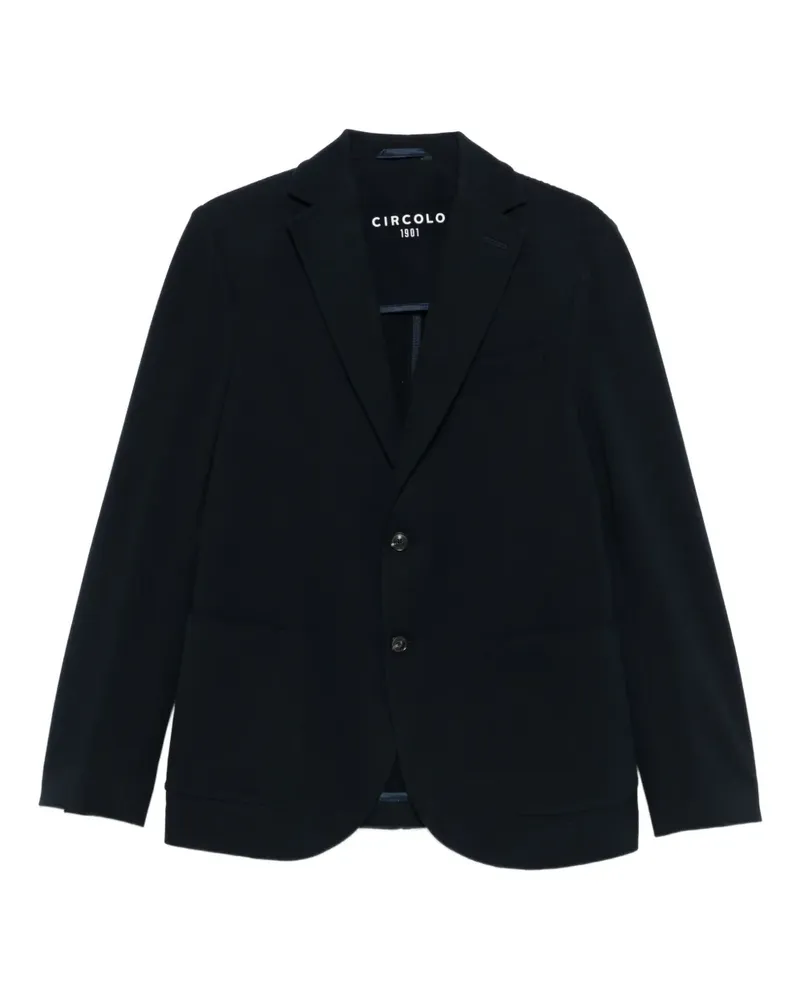 CIRCOLO 1901 Sakko mit aufgesetzten Taschen - Blau Blau