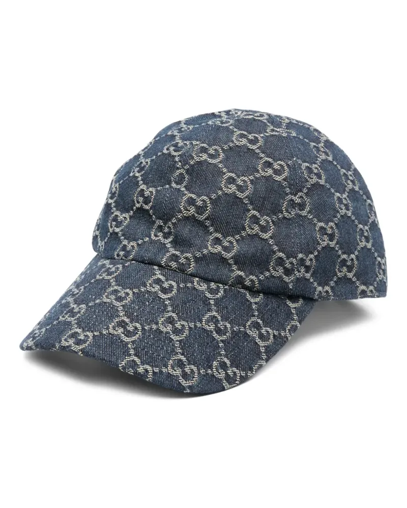 Gucci GG cotton denim baseball hat - Blau Blau