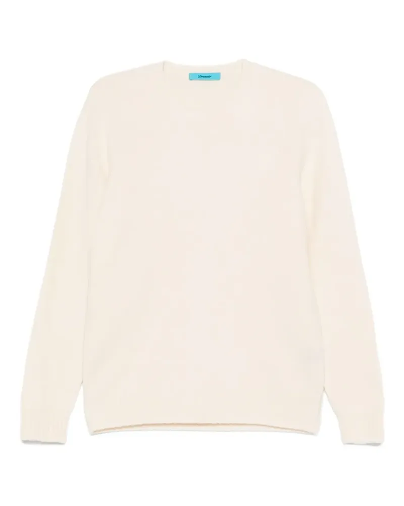 Drumohr  Pullover mit rundem Ausschnitt - Nude Nude