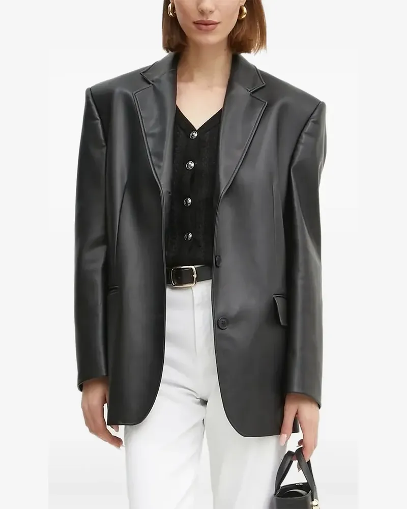 Guess Cardigan mit Zopfmuster - Schwarz Schwarz