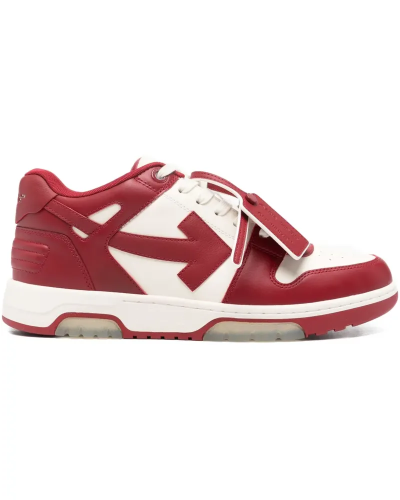 OFF-WHITE Arrow Sneakers mit Einsätzen - Rot Rot