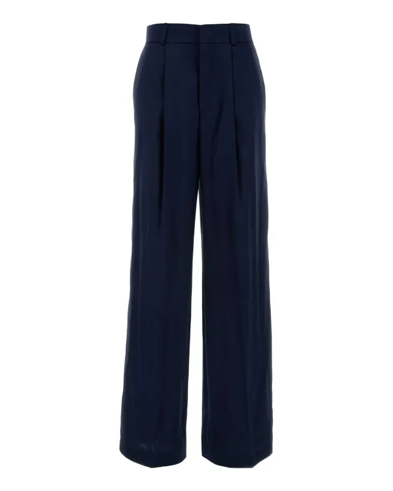 Alberta Ferretti Plissierte Hose - Blau Blau