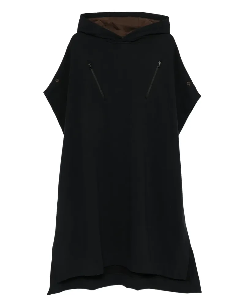 KIKO KOSTADINOV x Fox Lab Hemdjacke aus Fleece mit Reißverschluss - Schwarz Schwarz