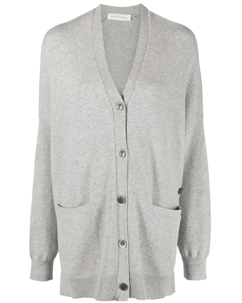 extreme cashmere Klassischer Cardigan - Grau Grau