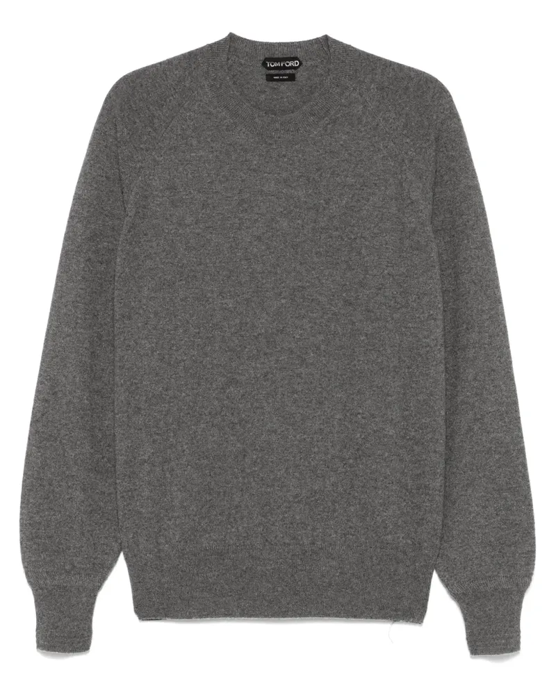 Tom Ford Klassischer Kaschmirpullover - Grau Grau