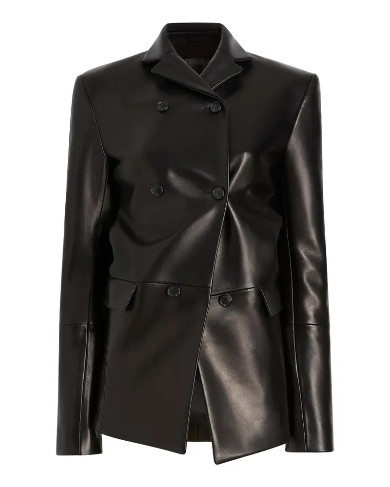 KHAITE Rolo Jacke - Schwarz Schwarz