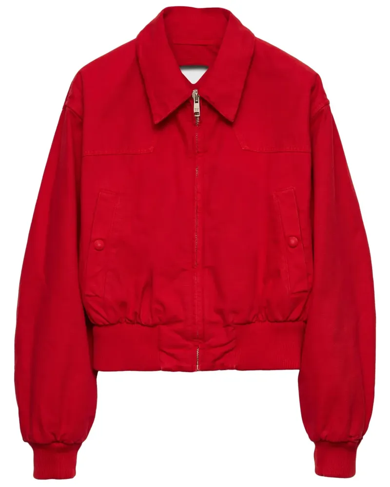 Prada Jacke mit Cut-Out - Rot Rot