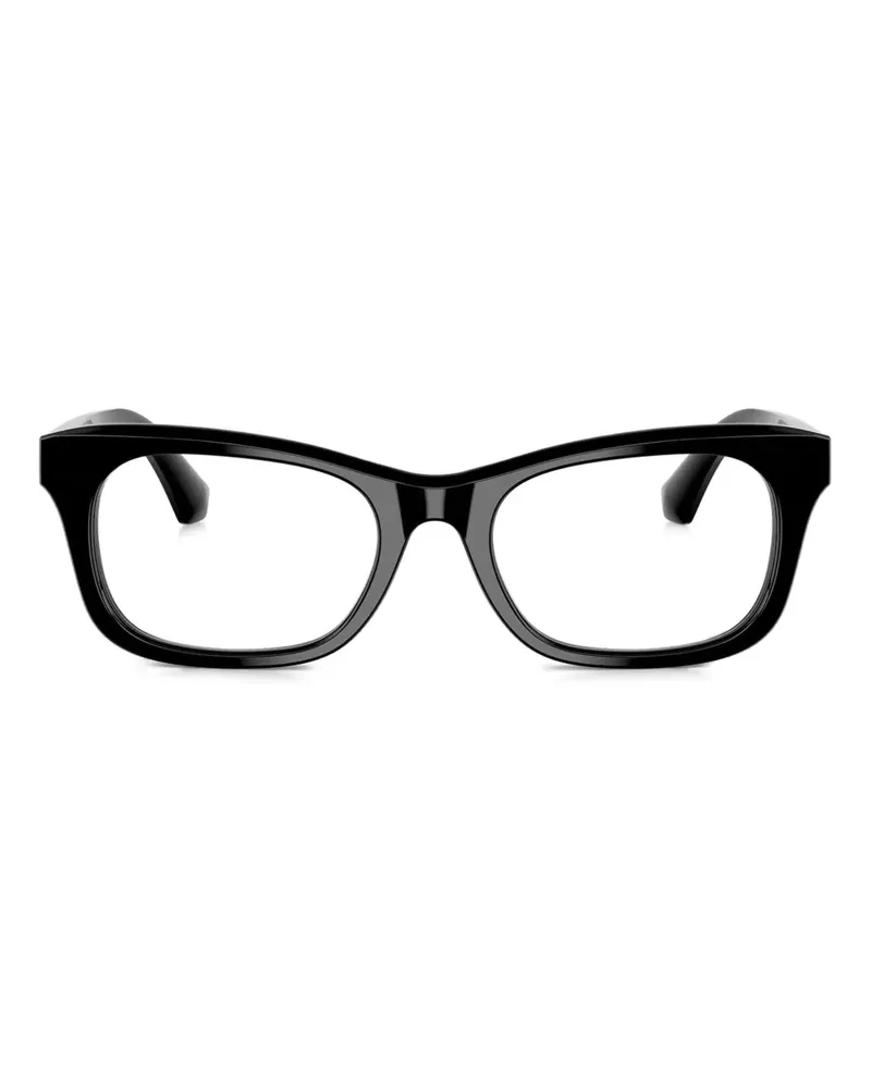 Burberry Brille mit eckigem Gestell - Schwarz Schwarz