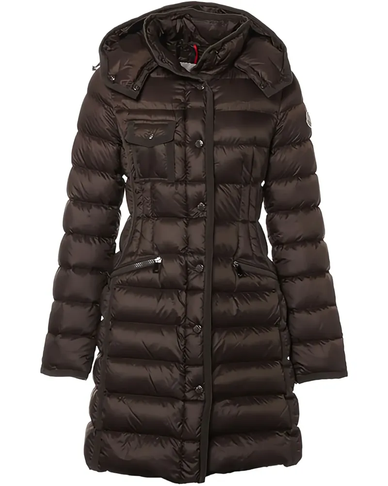 Moncler 2018 Hermine Mantel - Braun Braun