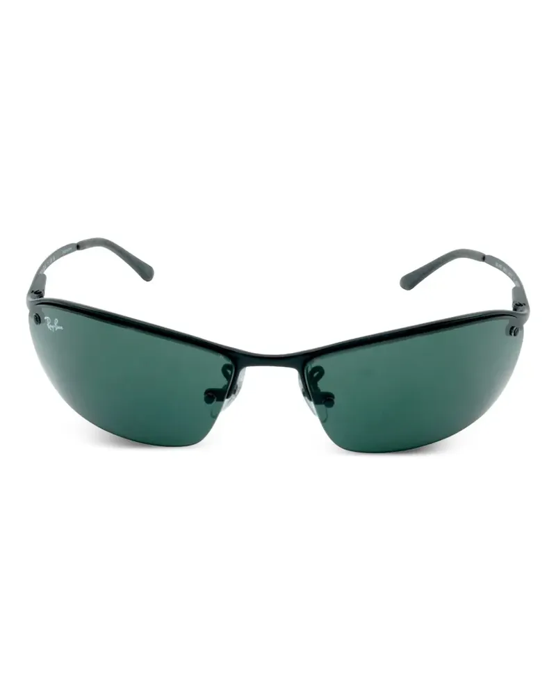Ray Ban rectangle-frame sunglasses - Schwarz Schwarz