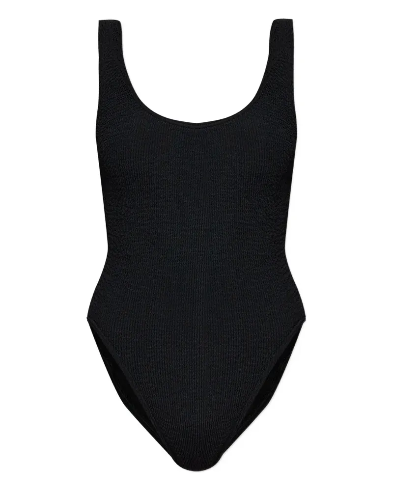 bond-eye Madison textured swimsuit - Schwarz Schwarz