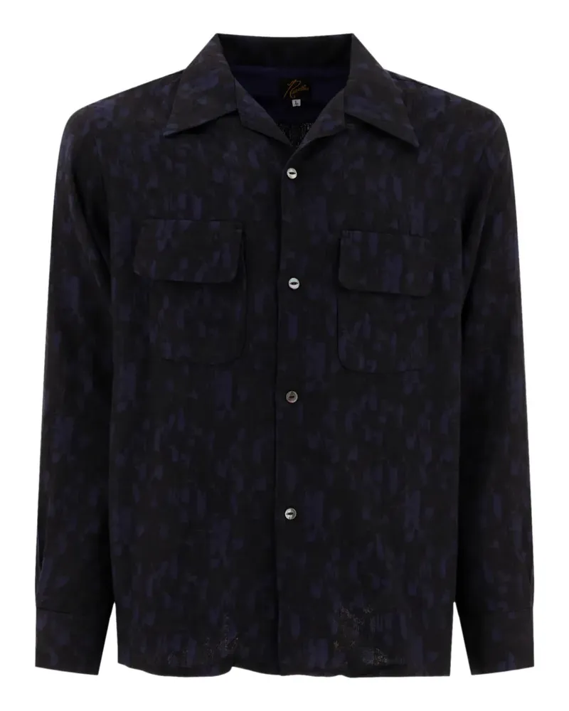 NEEDLES flap-pocket shirt - Blau Blau