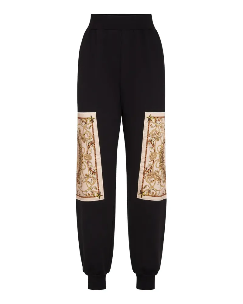 Philipp Plein Jogginghose mit New Baroque-Print - Schwarz Schwarz