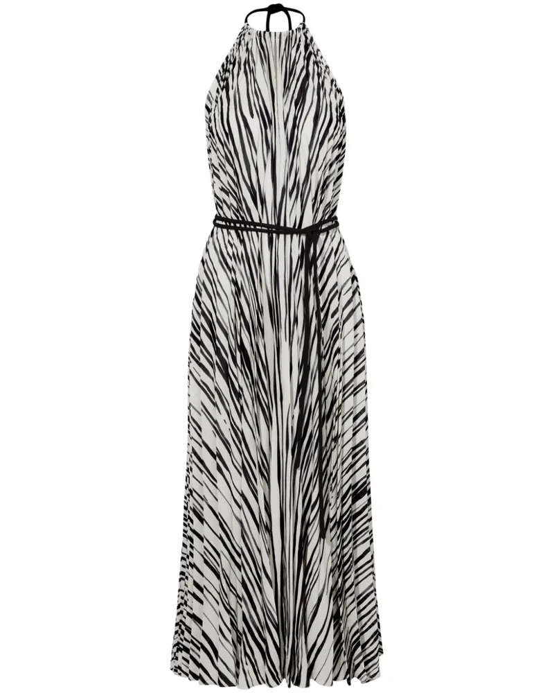 Proenza Schouler Frida Midikleid mit Neckholder - Weiß Weiß