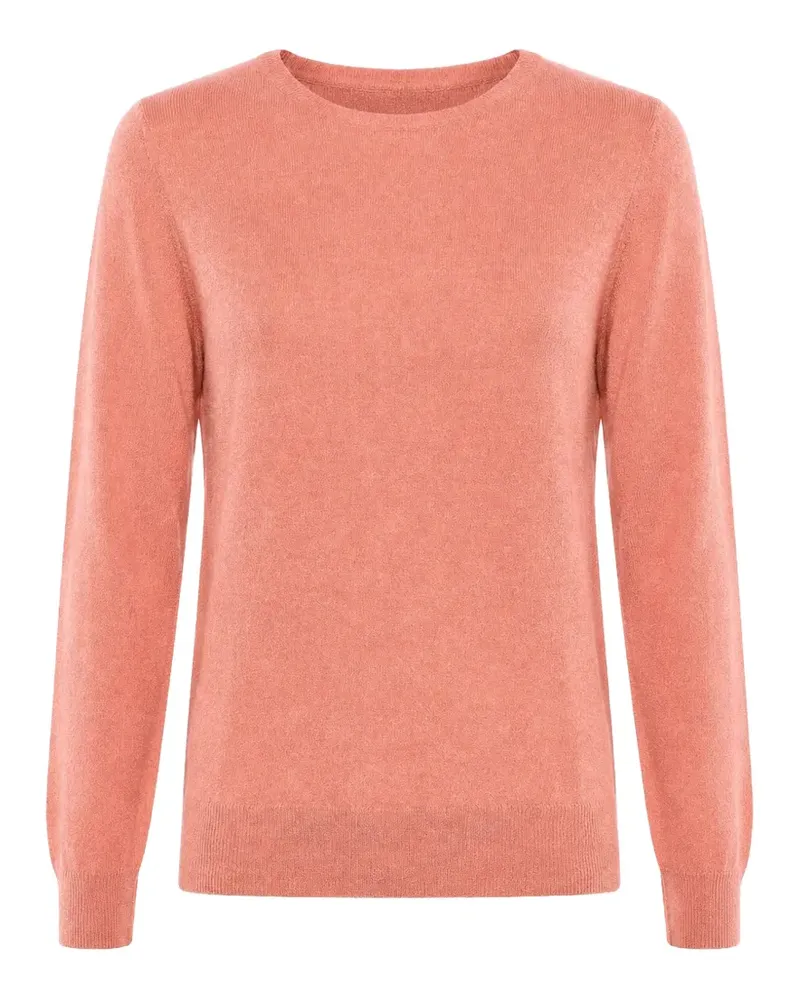 Malo Pullover mit rundem Ausschnitt - Rosa Rosa