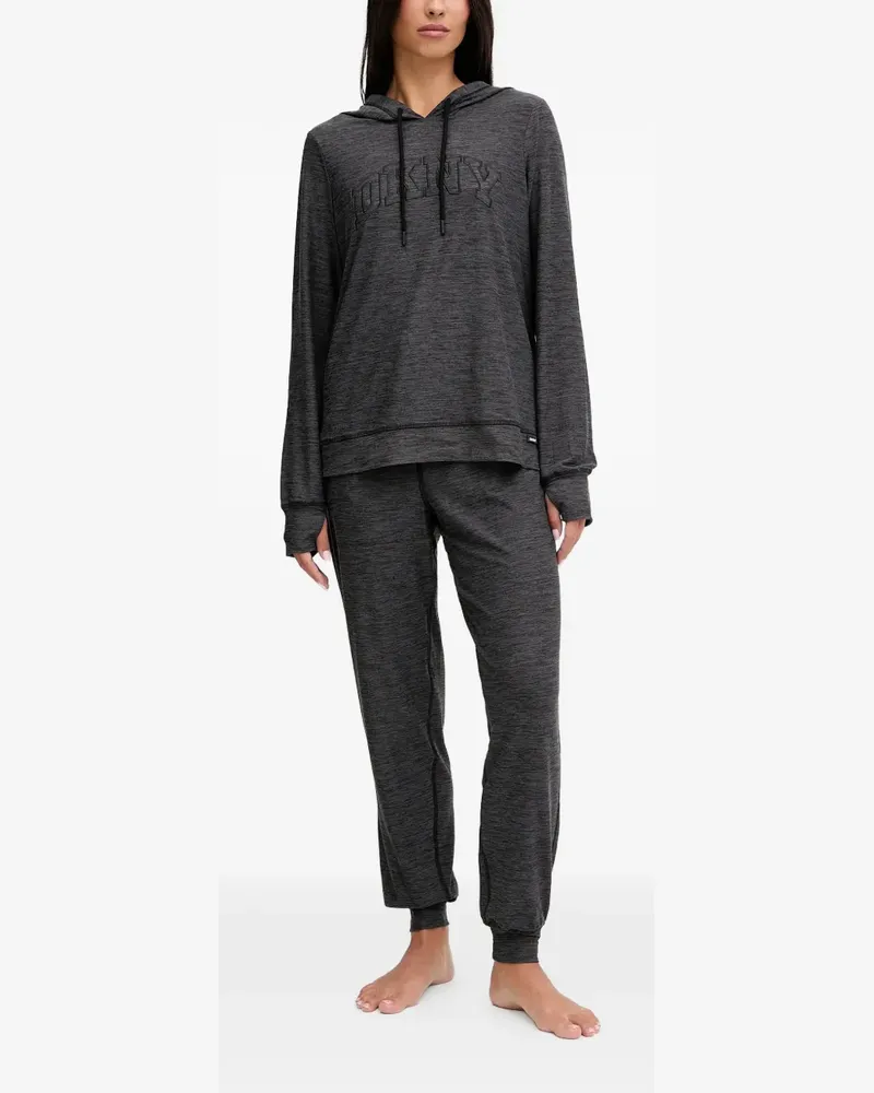 DKNY hooded pajama set - Grau Grau