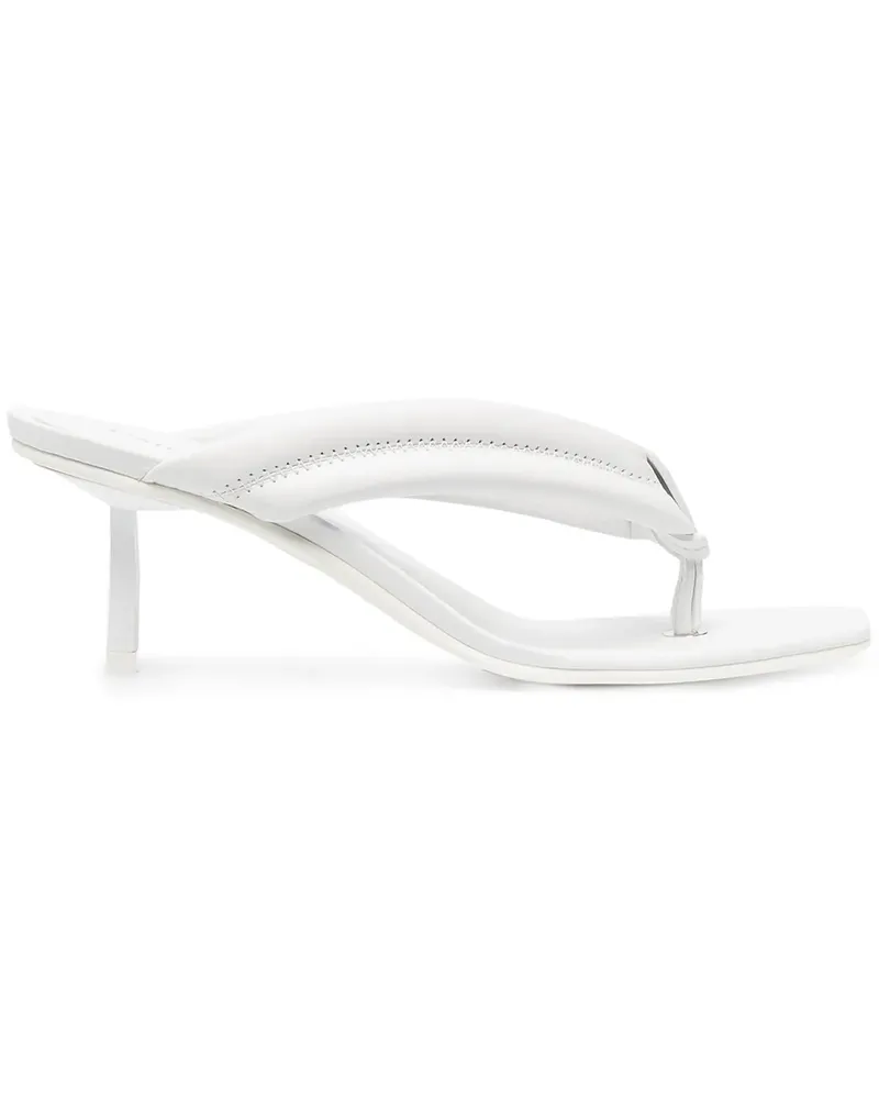 Le Silla Flache Sandalen - Weiß Weiß