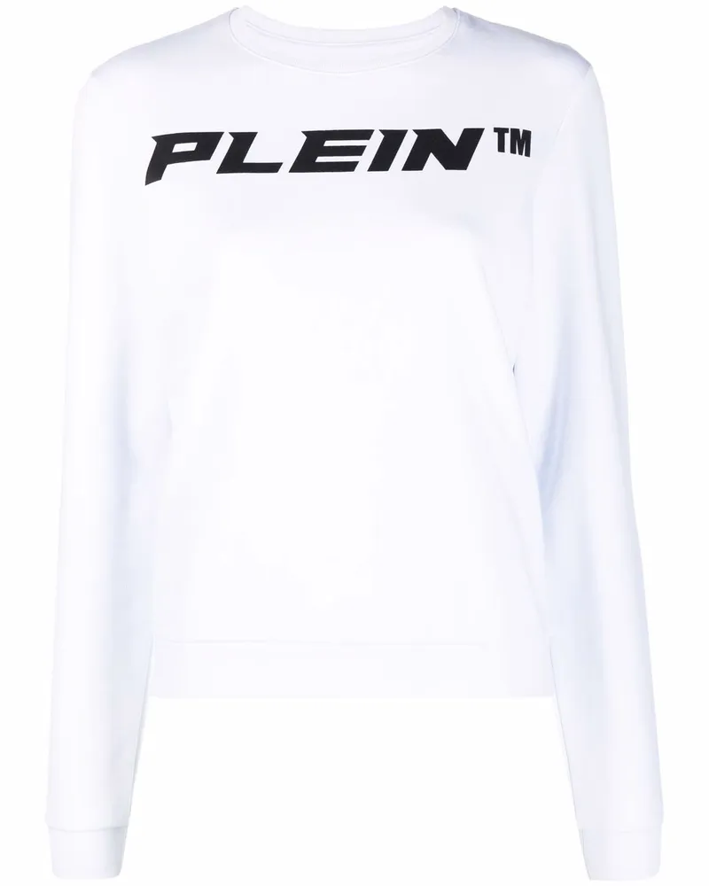 Philipp Plein Sweatshirt mit Logo-Print - Weiß Weiß