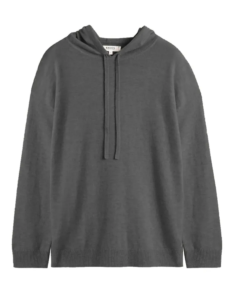 Chinti & Parker Gestrickter Hoodie - Grau Grau