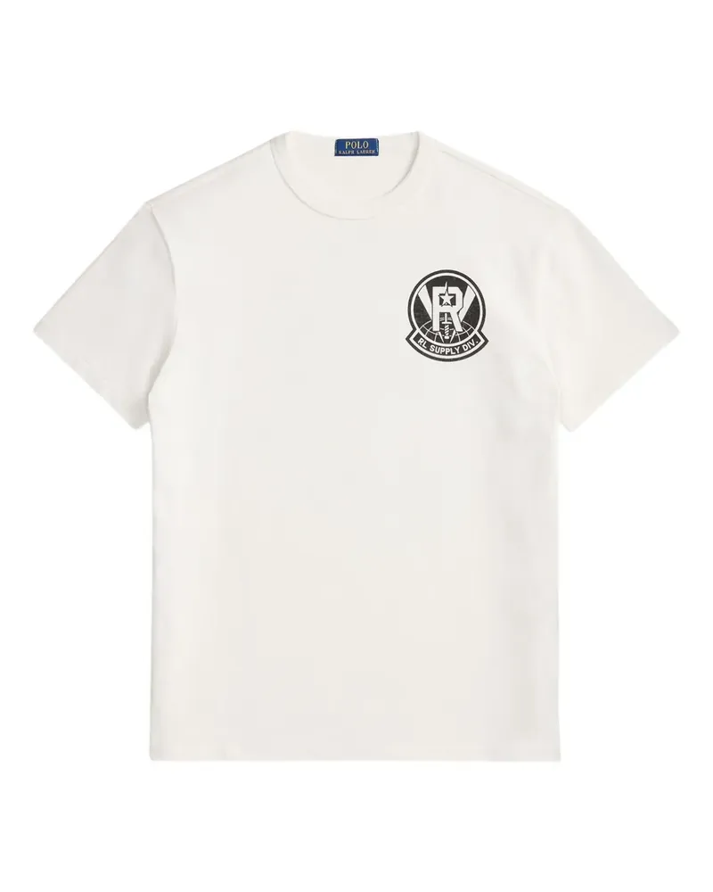 Ralph Lauren T-Shirt mit rundem Ausschnitt - Weiß Weiß