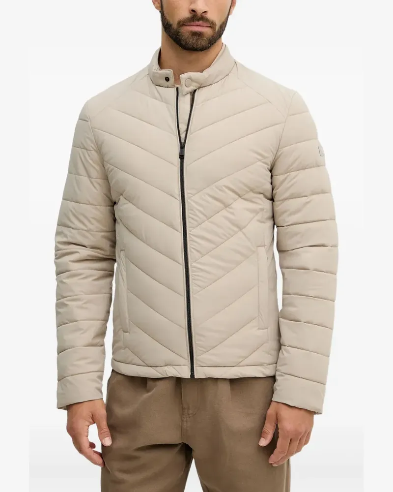 Guess zip-fastening padded jacket - Nude Nude