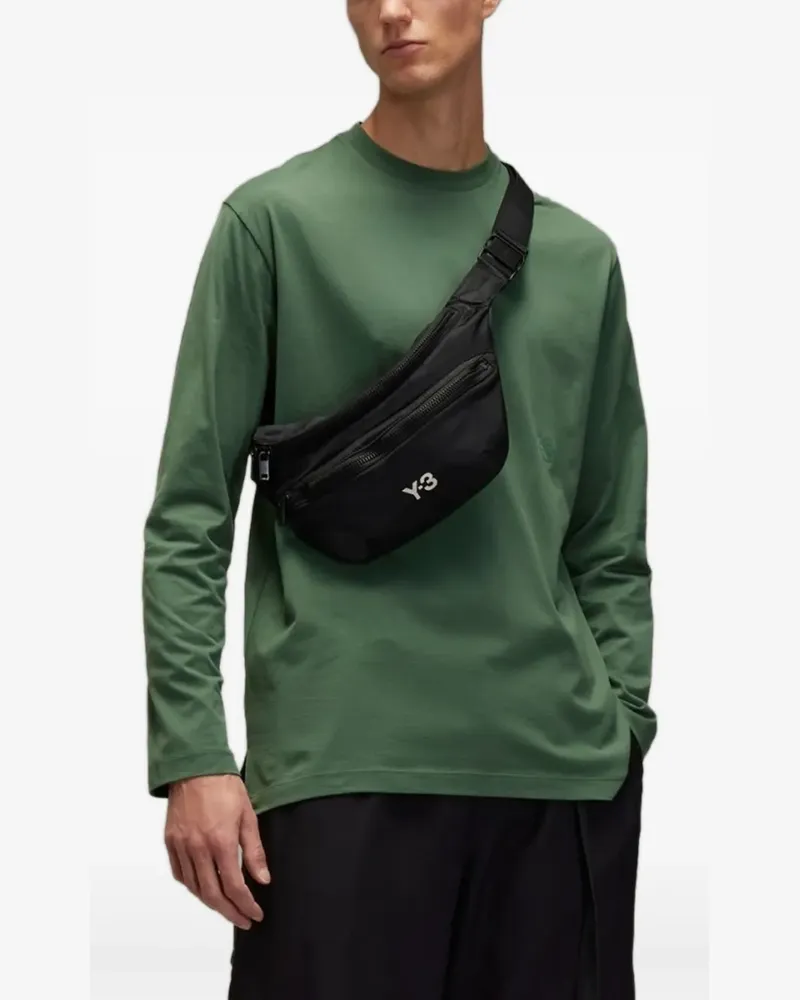 Y-3 Langärmeliges T-Shirt - Grün Grün