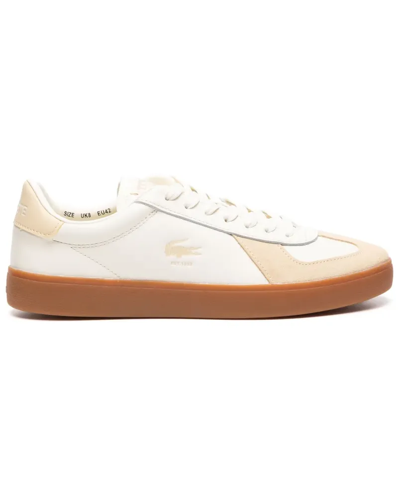 Lacoste Baseshot Pro Sneakers aus Leder - Nude Nude
