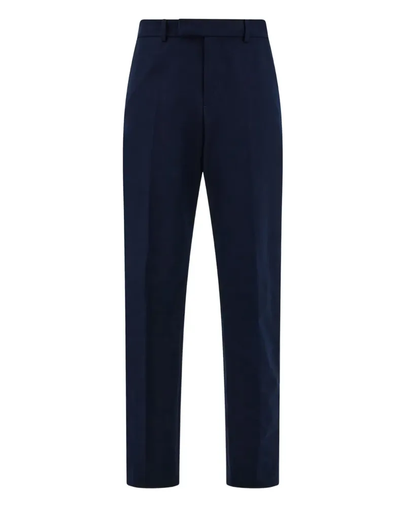 Ferragamo Chino mit asymmetrischem Bund - Blau Blau