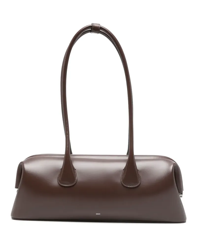 OSOI Boat Wide Schultertasche - Braun Braun
