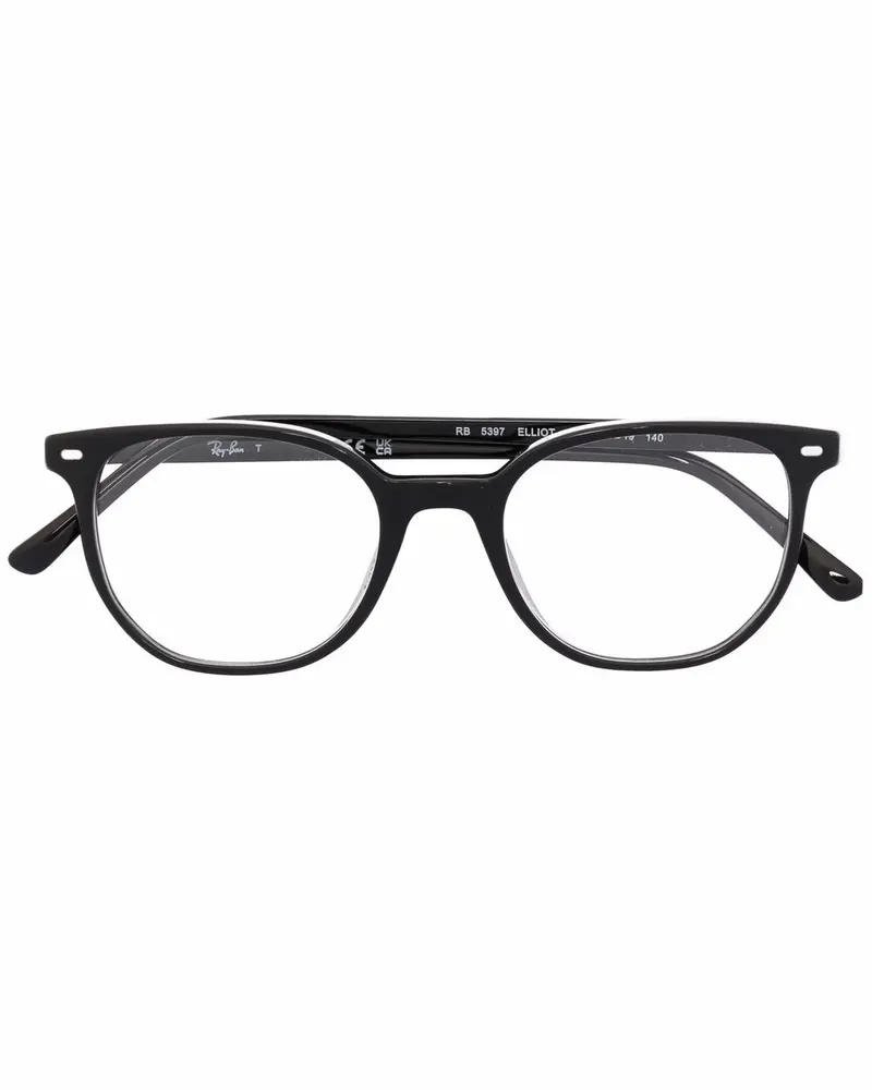 Ray Ban RB5397 Brille mit eckigem Gestell - Schwarz Schwarz