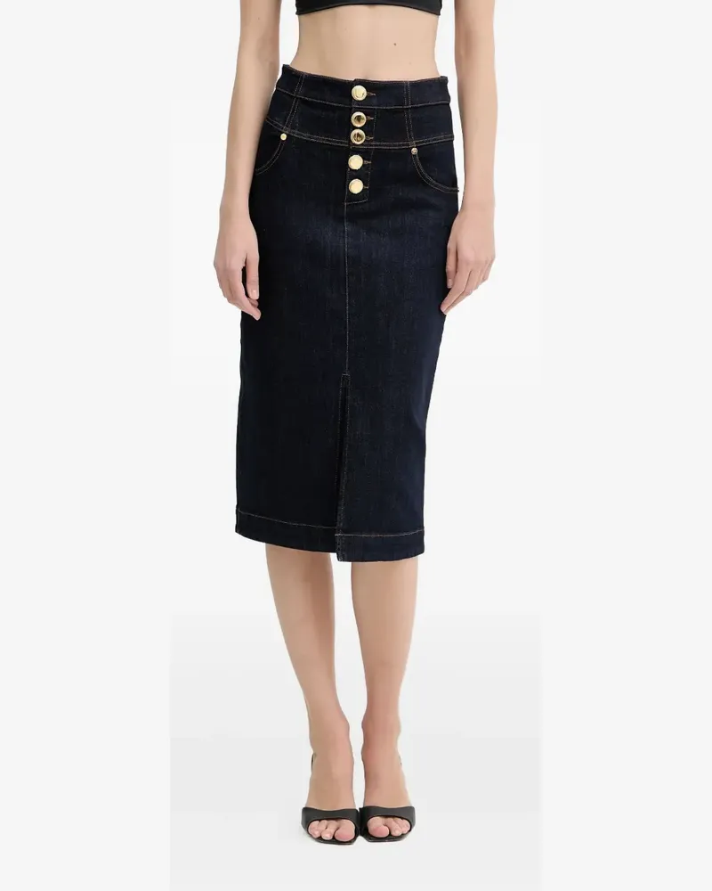 MARCIANO Los Angeles denim midi skirt - Blau Blau