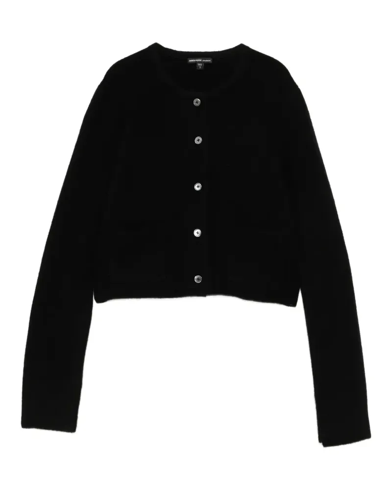 James Perse button-up patch-pocket jacket - Schwarz Schwarz