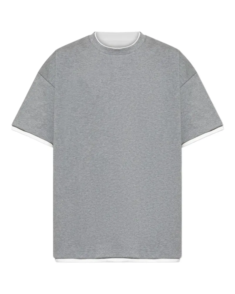 Jil Sander Klassisches T-Shirt - Grau Grau
