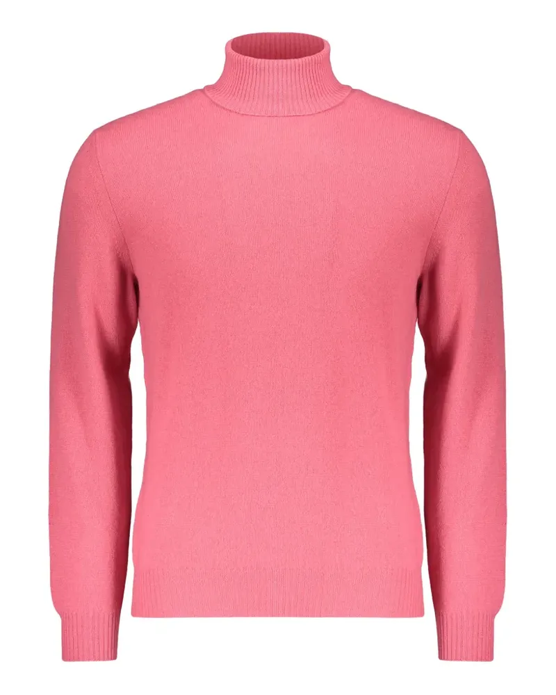 Fedeli turtleneck long-sleeve sweater - Rosa Rosa