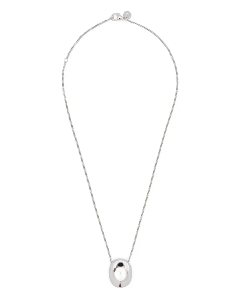 Tom Wood Pebble Halskette - Silber Silber