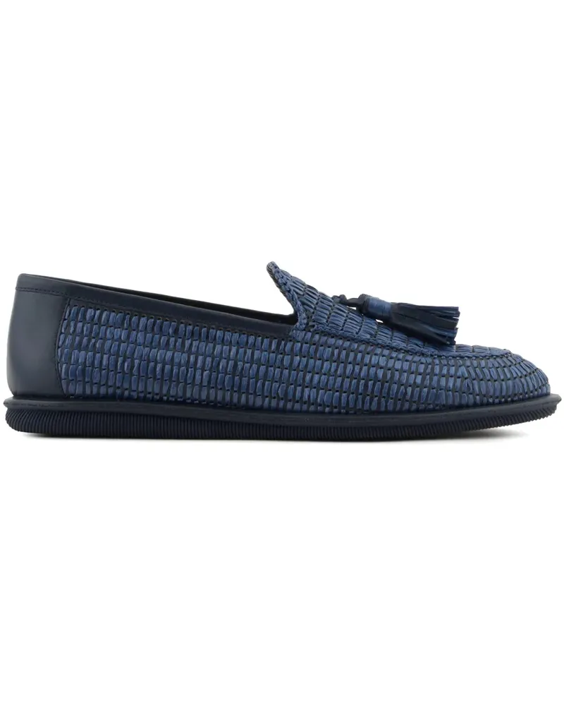 Giorgio Armani Loafer mit Quasten - Blau Blau