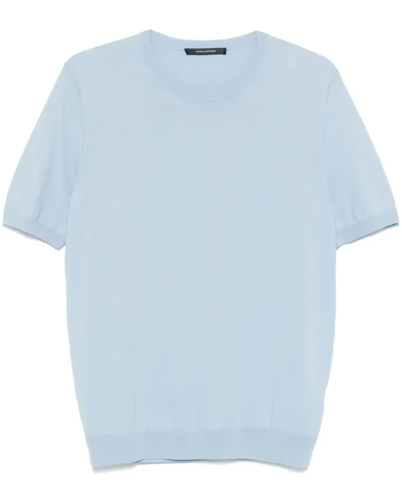 Tagliatore Josh T-Shirt - Blau Blau