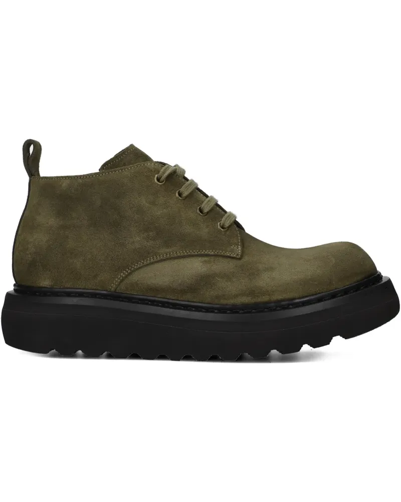 Premiata lace-up suede boots - Grün Grün