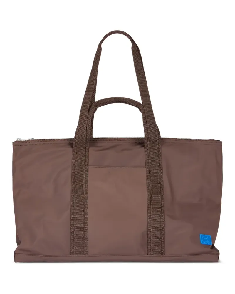 Paul Smith Tote Bag mit Reißverschluss - Braun Braun