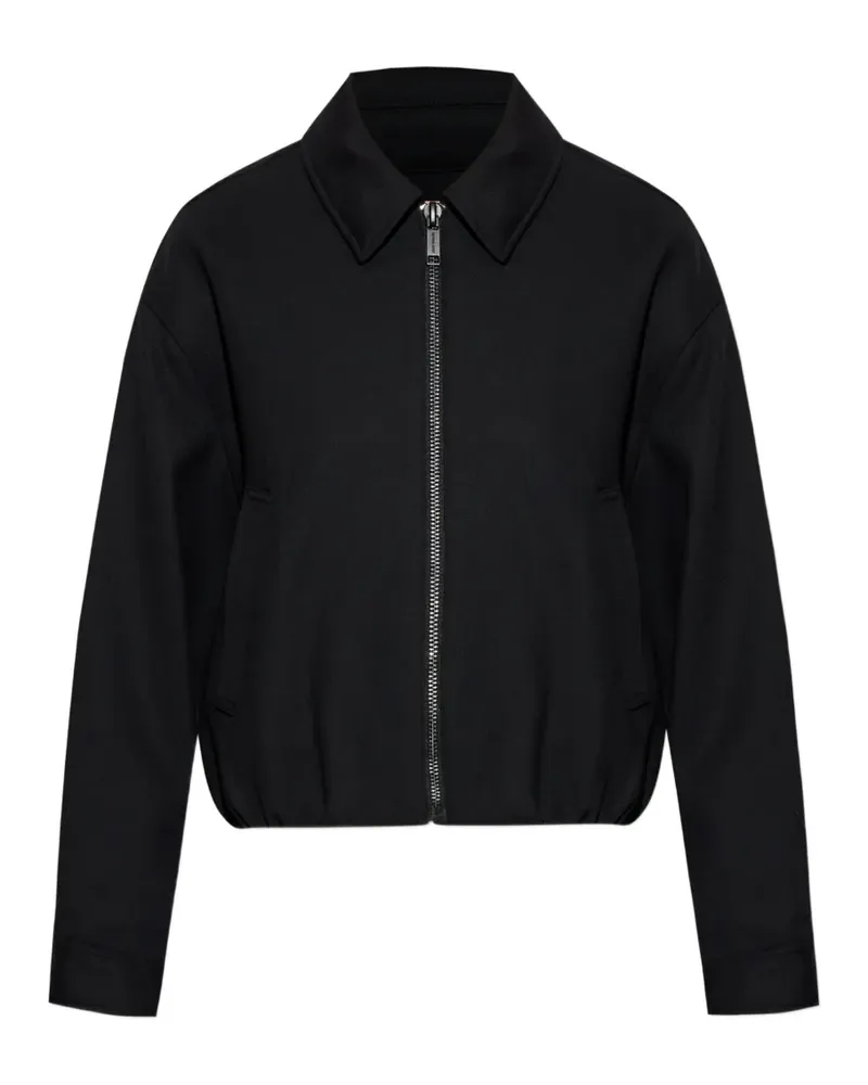 Michael Kors zip-up bomber jacket - Schwarz Schwarz