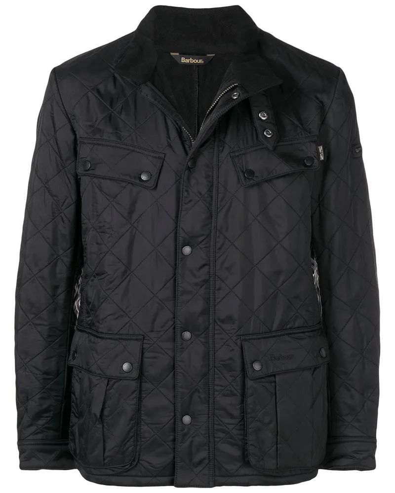Barbour Ariel Polarquilt Jacke - Schwarz Schwarz