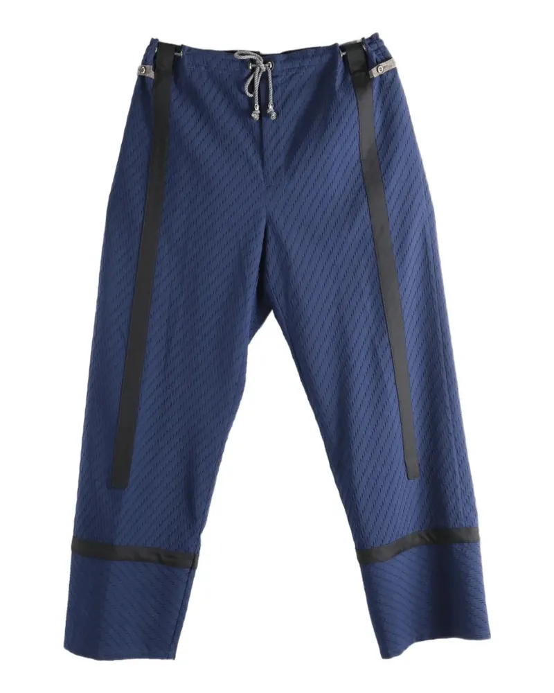 KIKO KOSTADINOV Kyan patterned trousers - Blau Blau