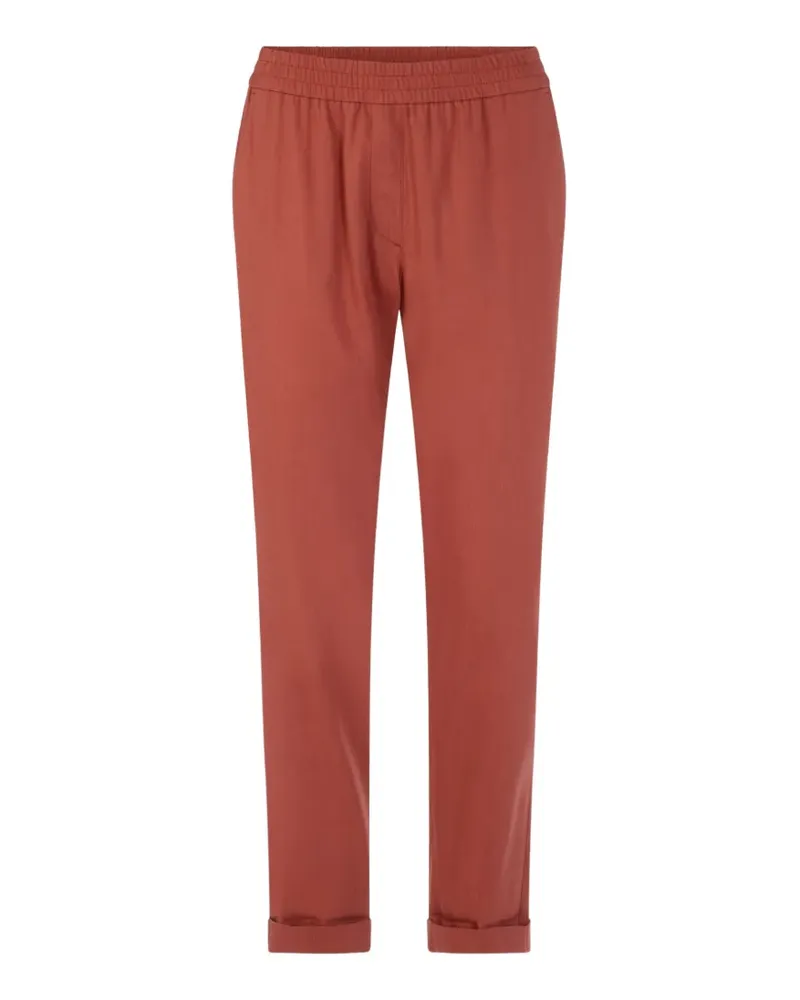Marc Cain Rhodos elasticated-waist trousers - Rot Rot