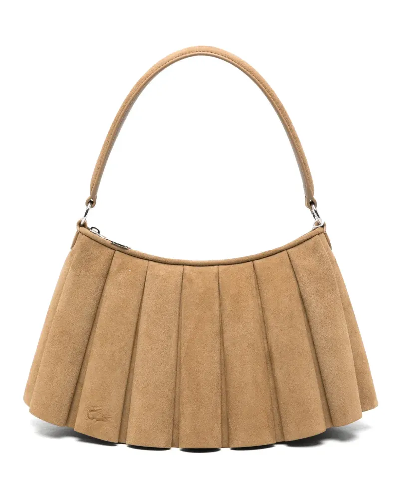 Lacoste Rucksack mit Falten - Nude Nude