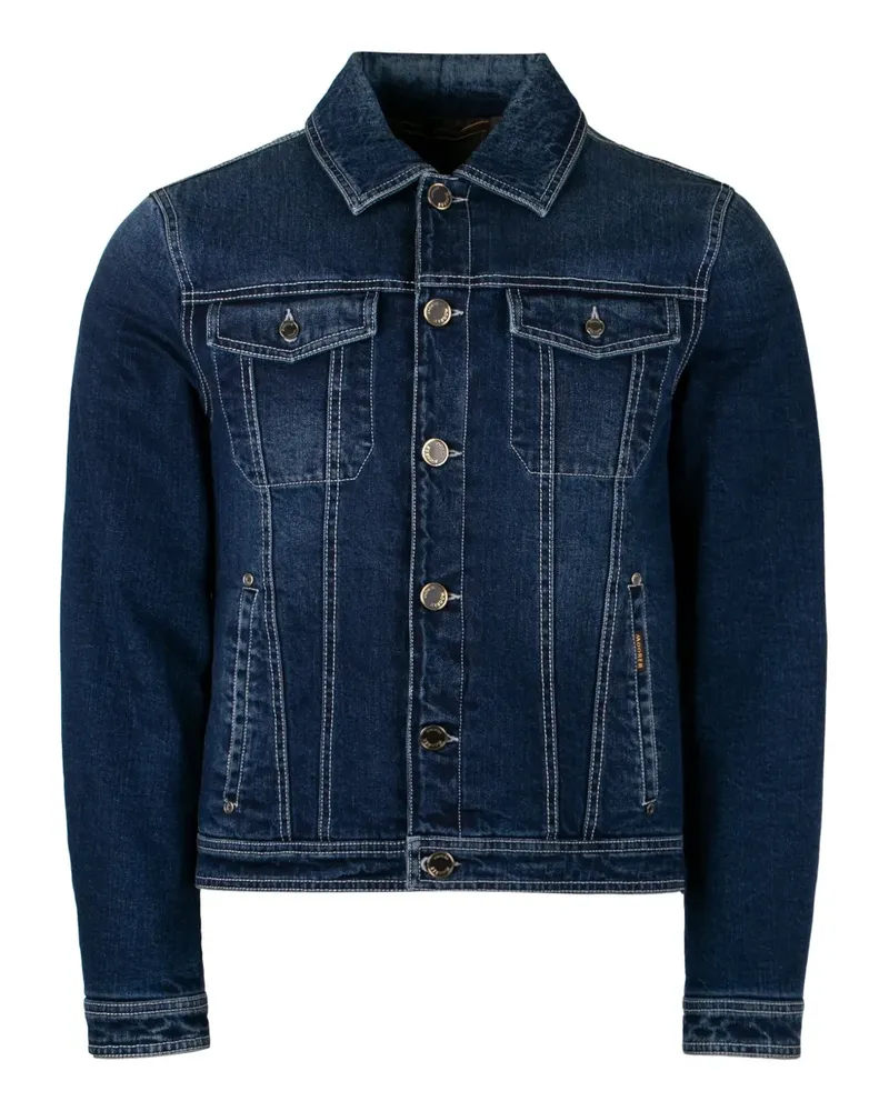 MOORER Gefütterte Jacke - Blau Blau