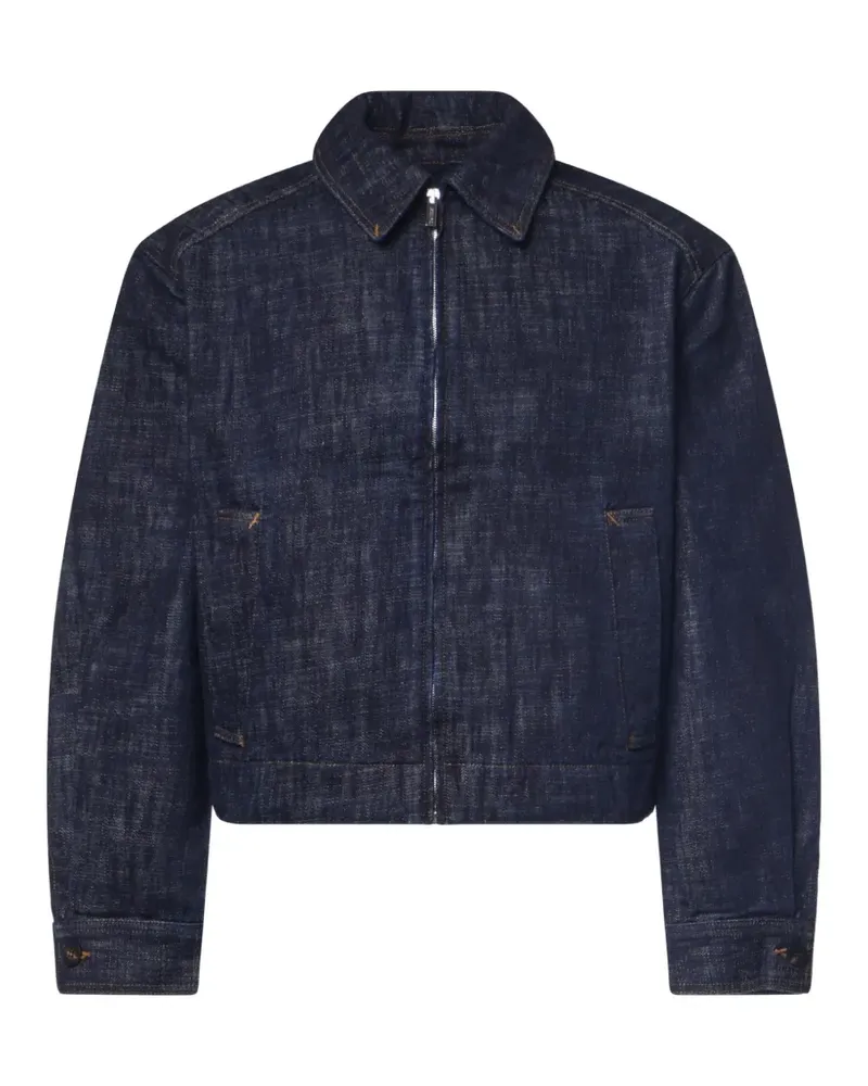 Jacquemus Jeansjacke mit Reißverschluss - Blau Blau