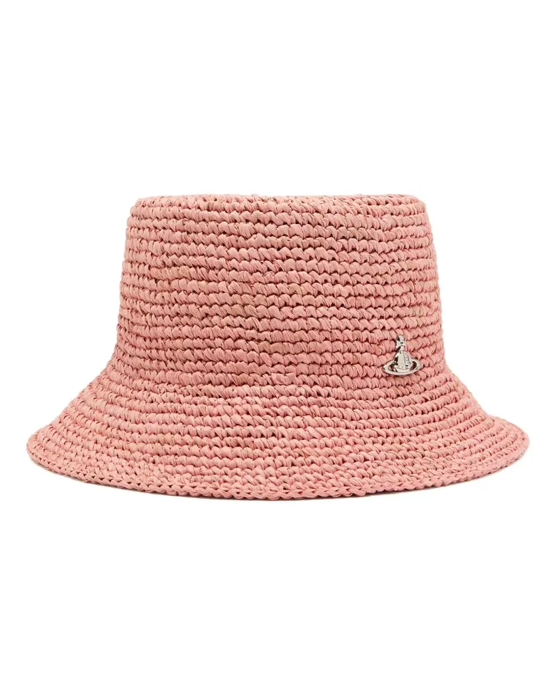 Vivienne Westwood Gewebter Fischerhut - Rosa Rosa