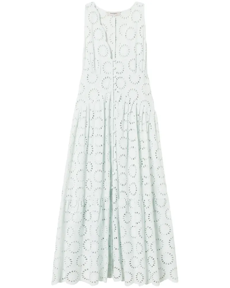 Twin-Set Gewebtes Kleid - Grün Grün