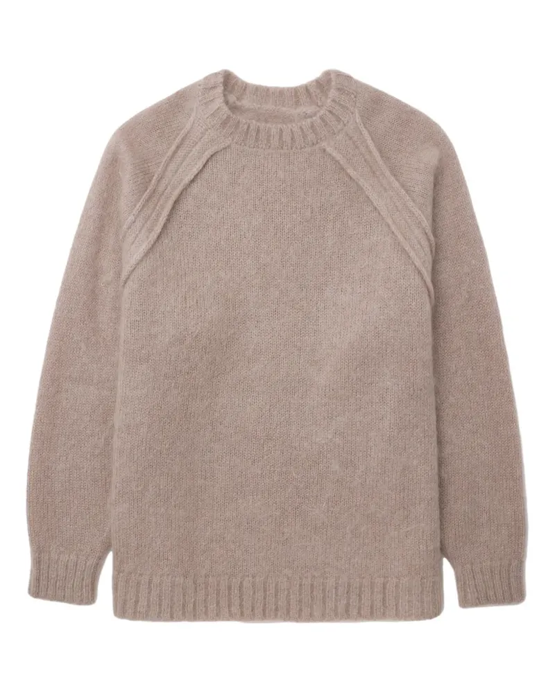 Undercover Mohairpullover mit Raglanärmeln - Rosa Rosa