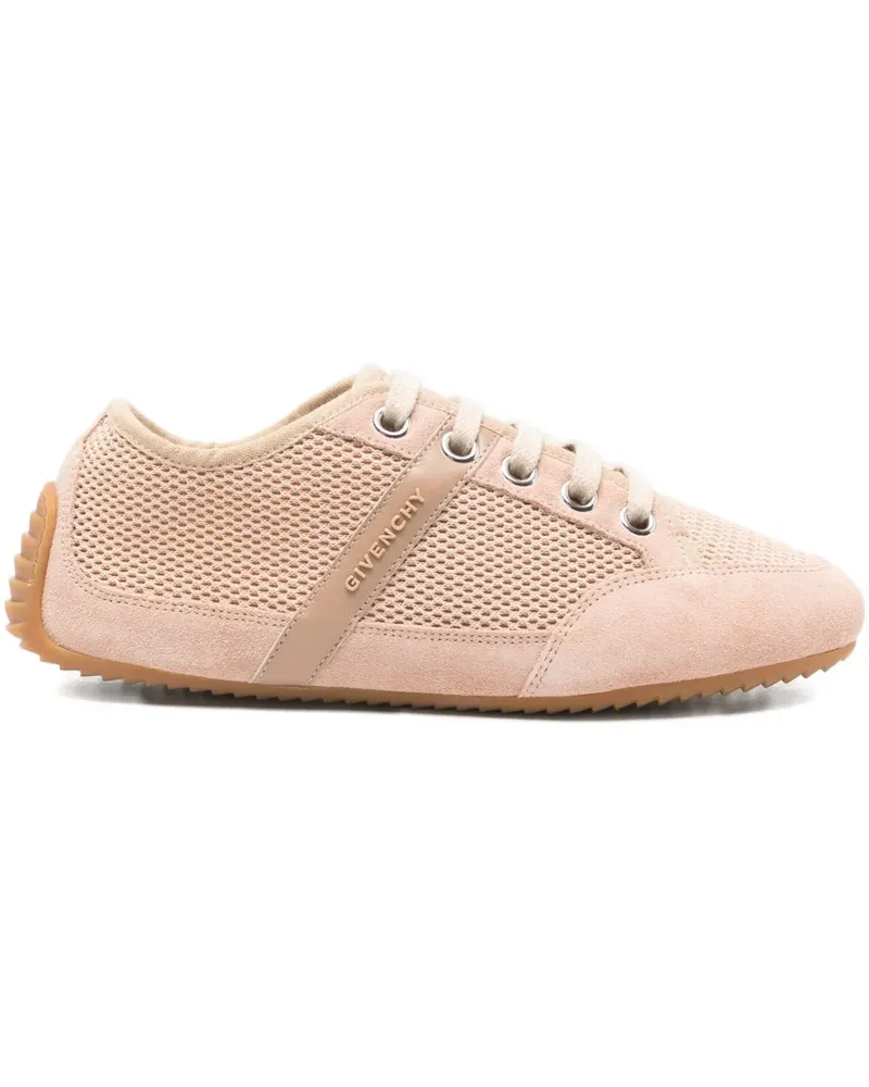 Givenchy lace-up panelled sneakers - Nude Nude